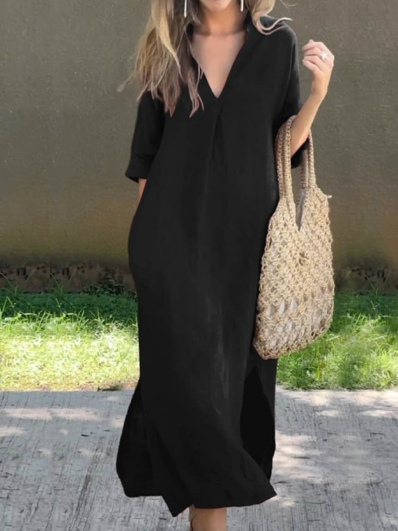 Alani | Women’s Summer Shirt Dress | Maxi