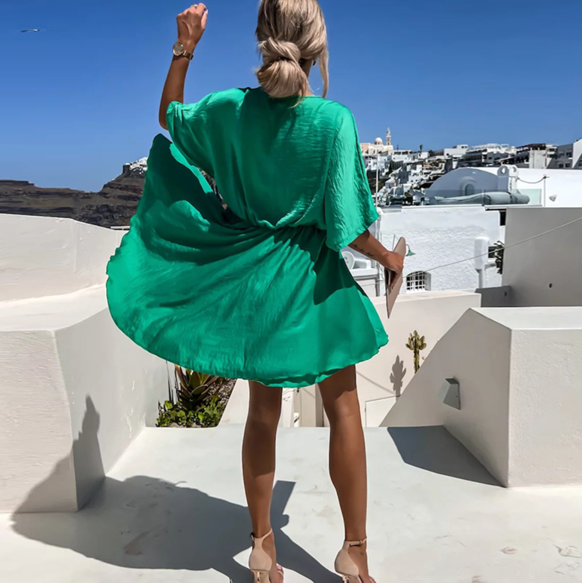Andy | Women's Wrap Summer Dress | Mini
