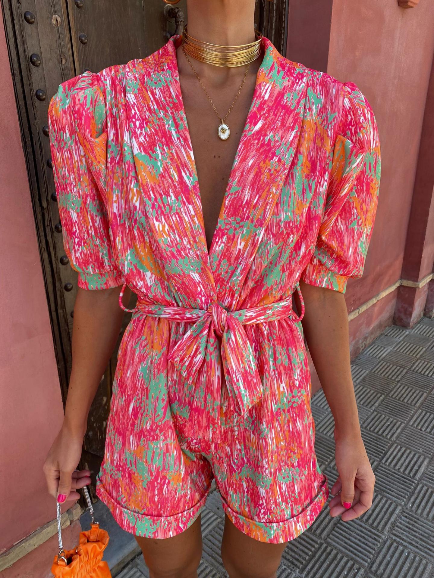 Aneira's Contemporary Tailored Playsuit with Flattering Fit and Versatile Style