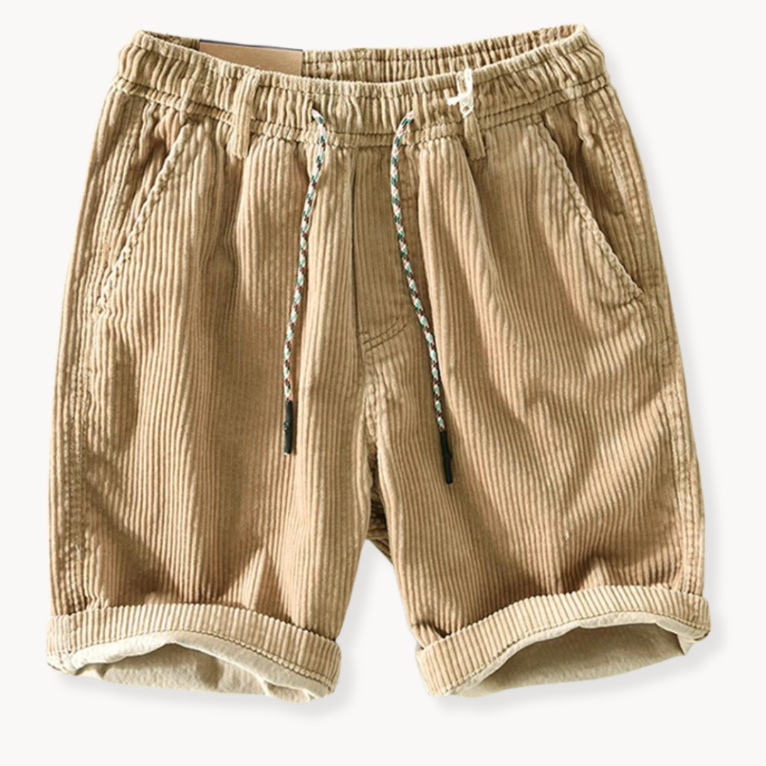 Atticus | Men's Casual Adjustable Cord Shorts | Summer