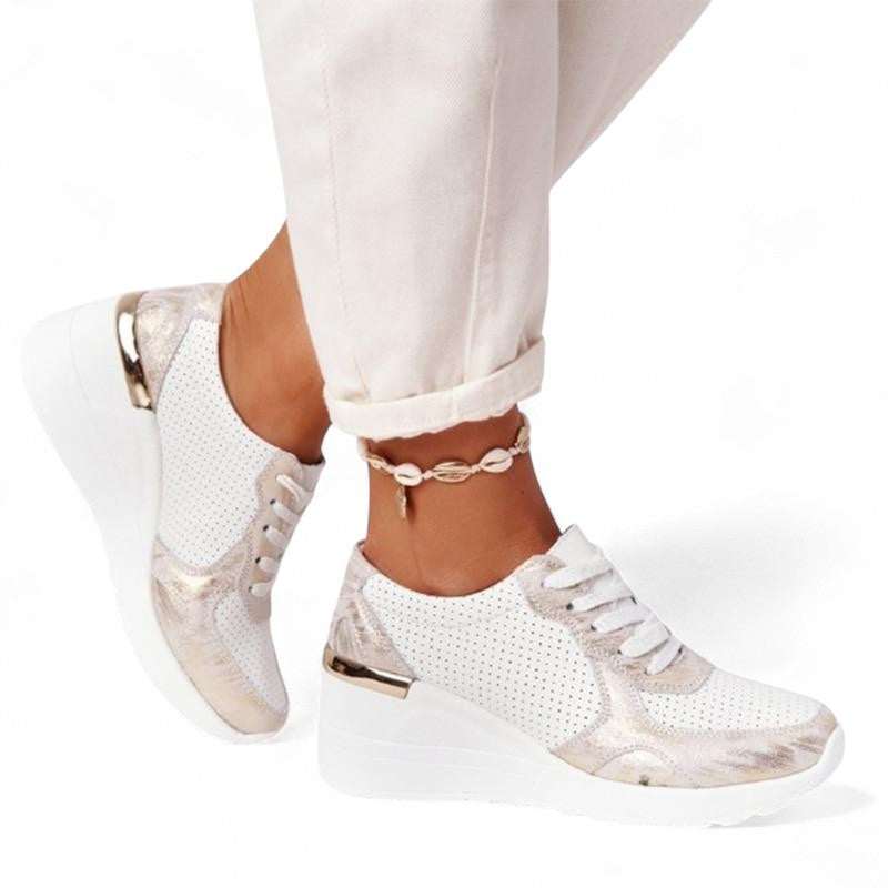 Ava | Women's Platform Wedge Sneakers