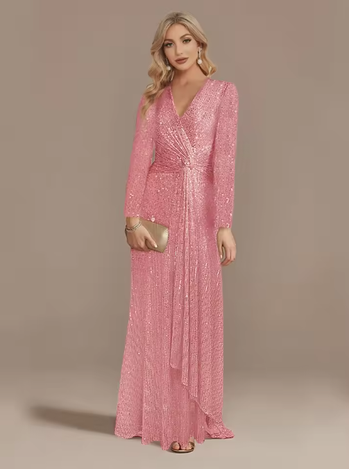 Aveline | Women's Sparkly Evening Dress | Maxi