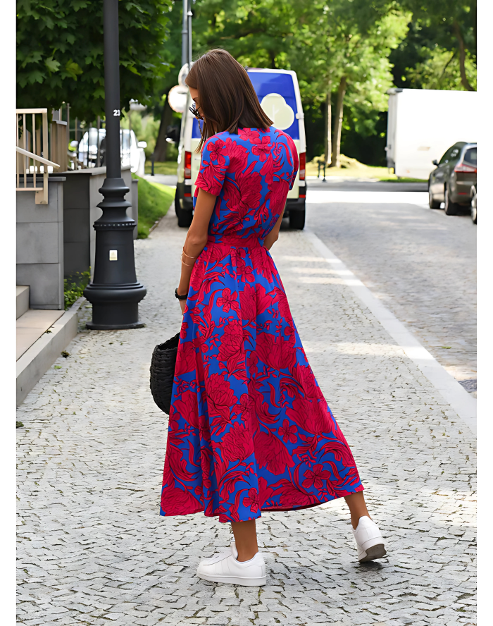 Avery's Comfortable Dress with Breathable Fabric