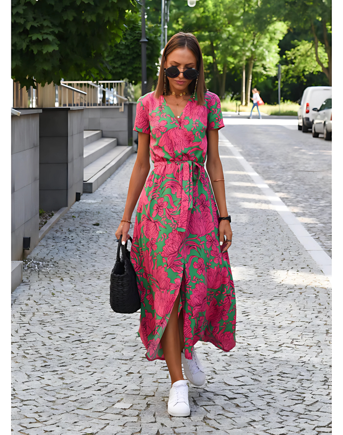 Avery's Comfortable Dress with Breathable Fabric