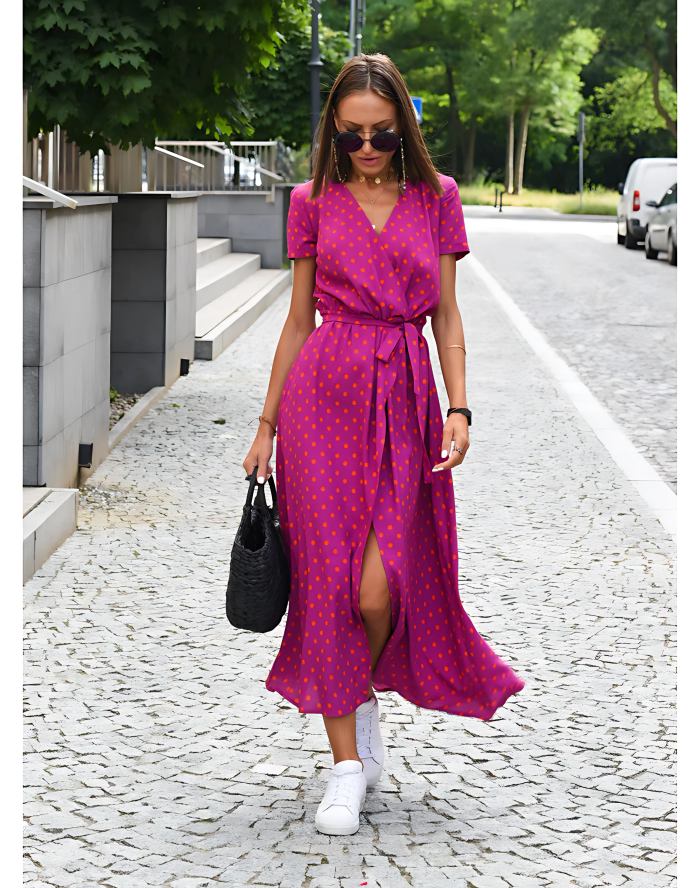 Avery's Comfortable Dress with Breathable Fabric