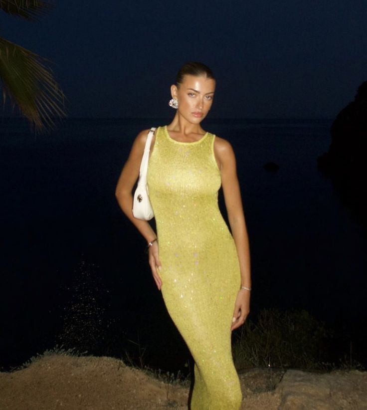 Celine | Women's Sparkly Sequin Dress | Maxi