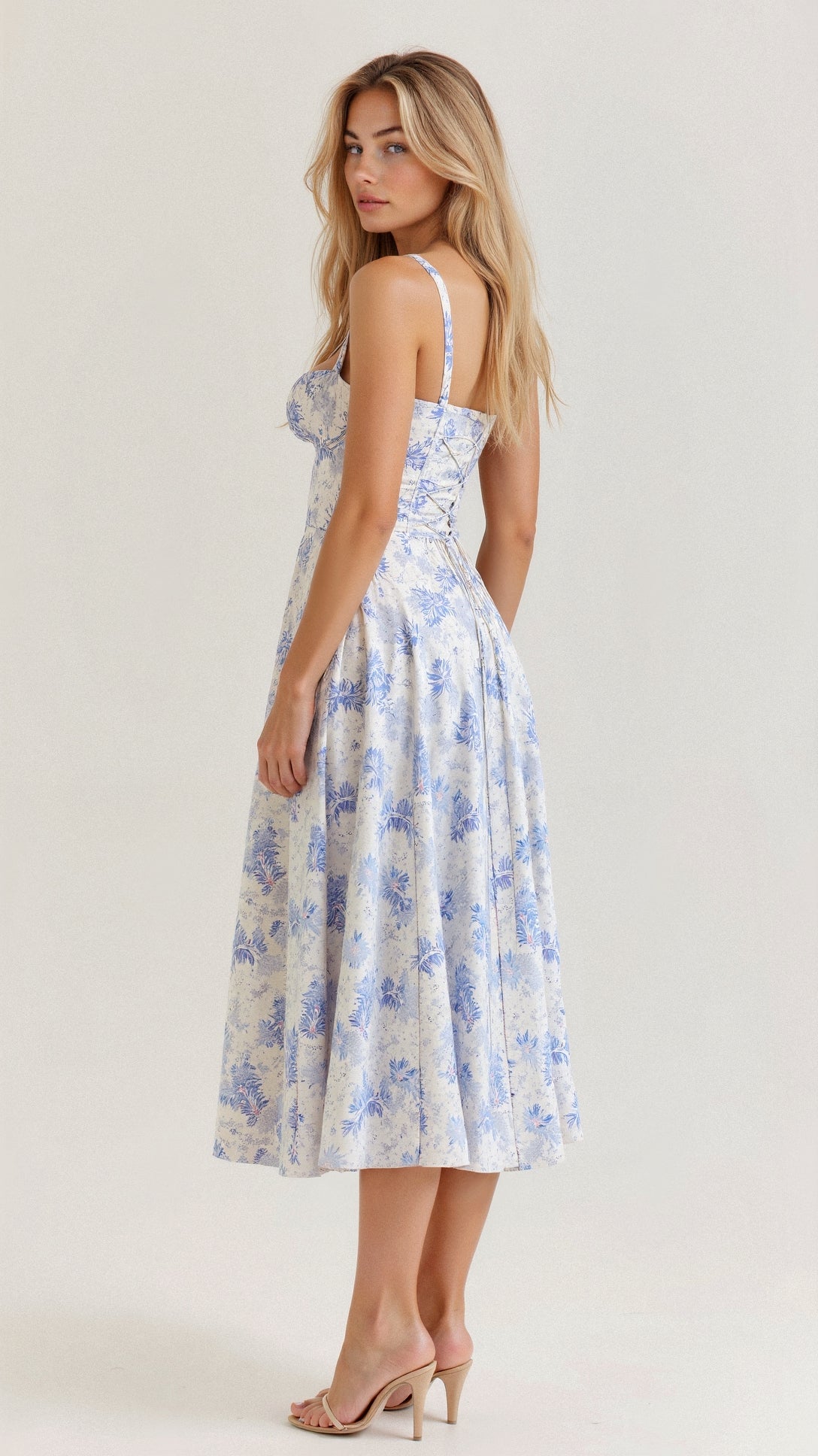 Charlotte | Women's Floral Summer Dress | Midi
