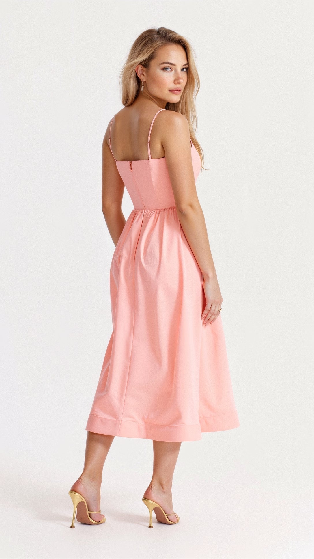 Chloe | Women's Summer Elegant A-Line Dress | Midi