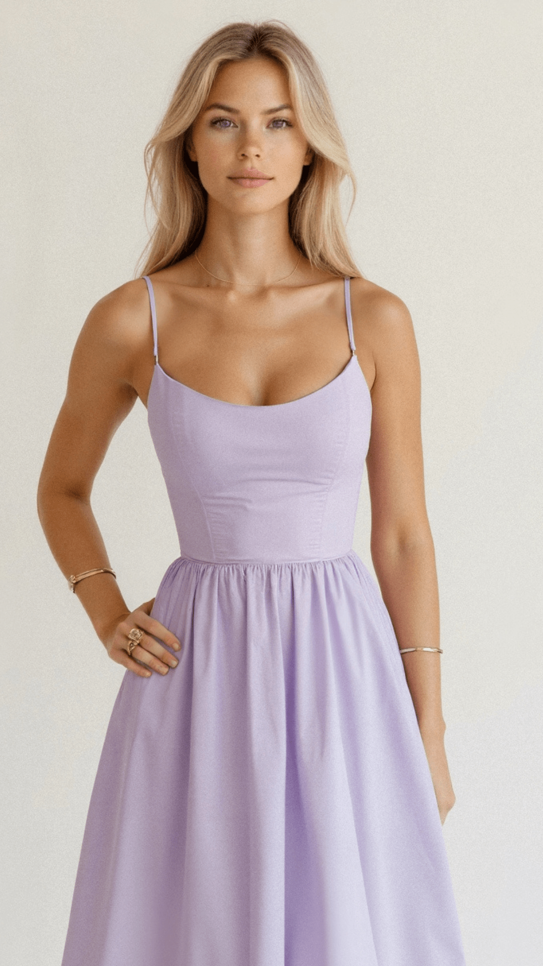 Chloe | Women's Summer Elegant A-Line Dress | Midi