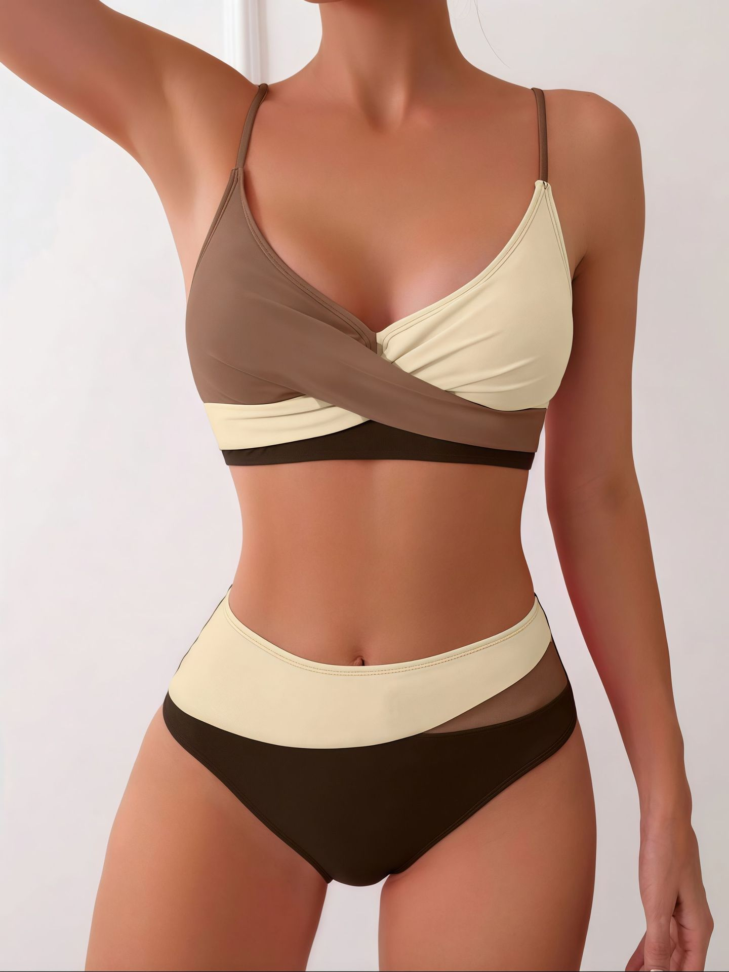 Women’s High-Waisted Summer Bikini Set