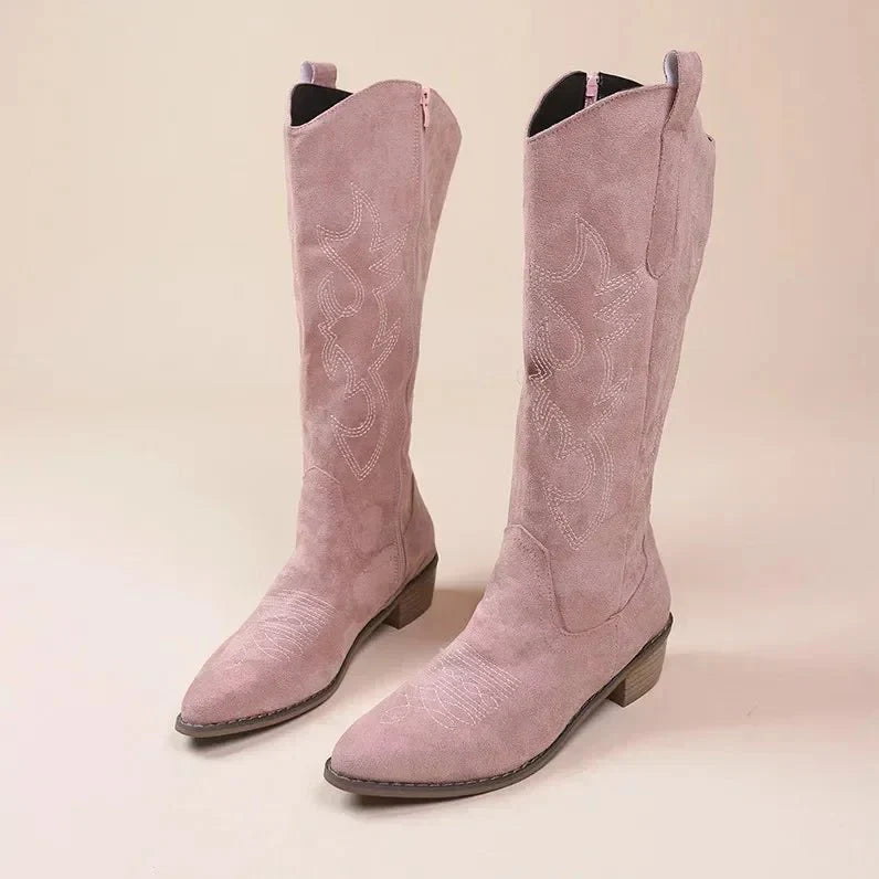 Dakota | Women's Knee High Boots | Cowboy