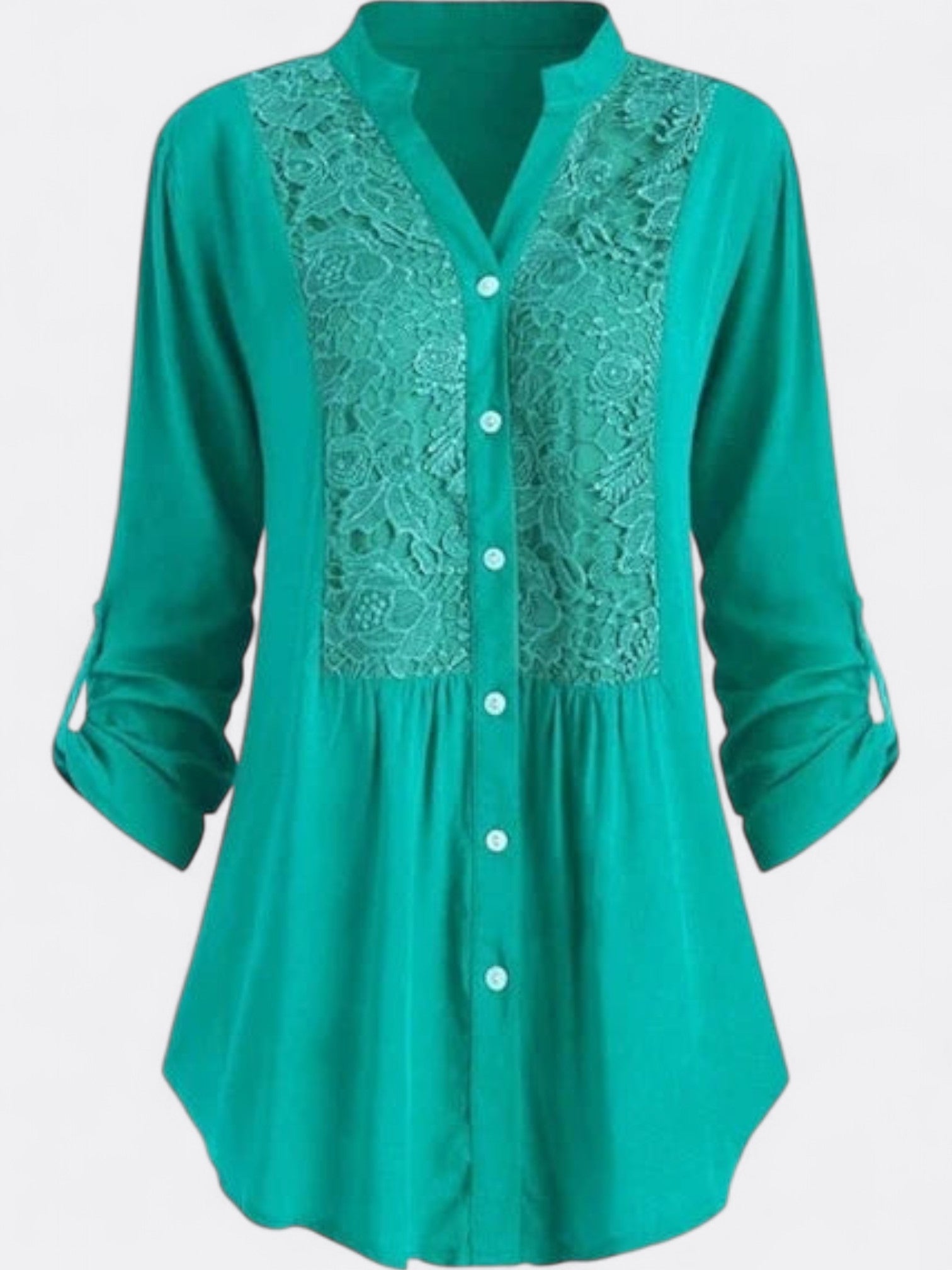 Darcy | Long Button-Down Blouse with Flattering Silhouette