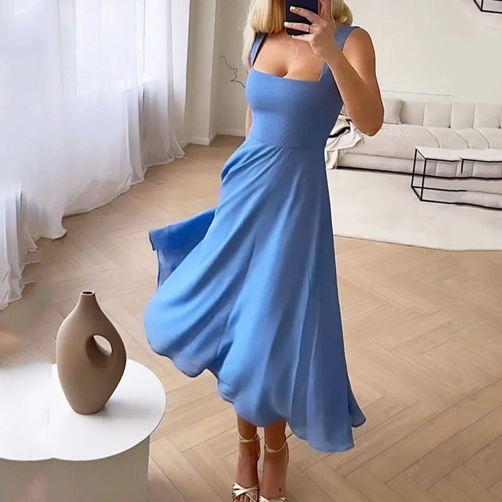 Elodi | Women's Fit and Flare Summer Dress | Midi