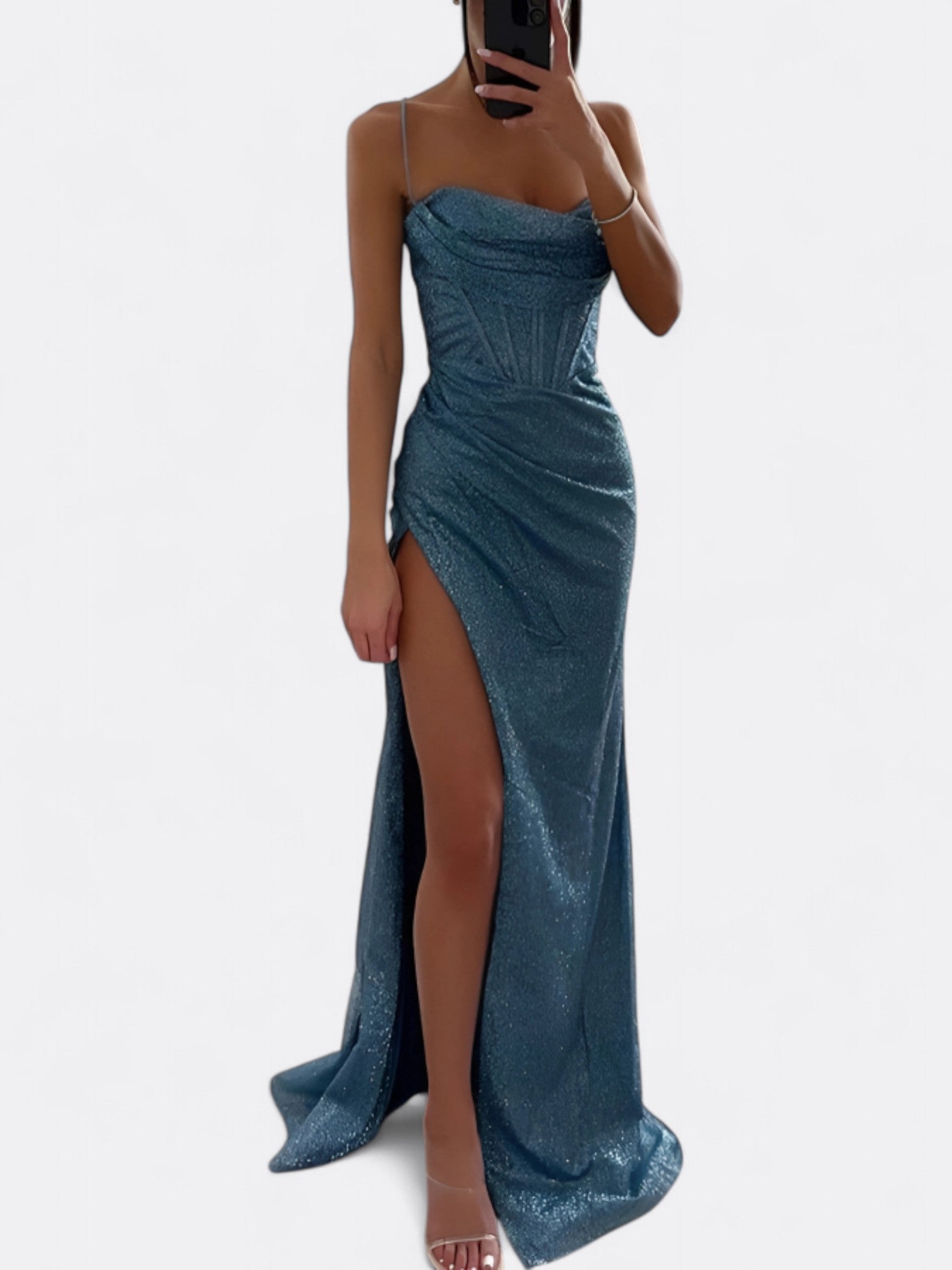 Erendira | Women's Elegant Flowy Maxi Dress | Floor Length