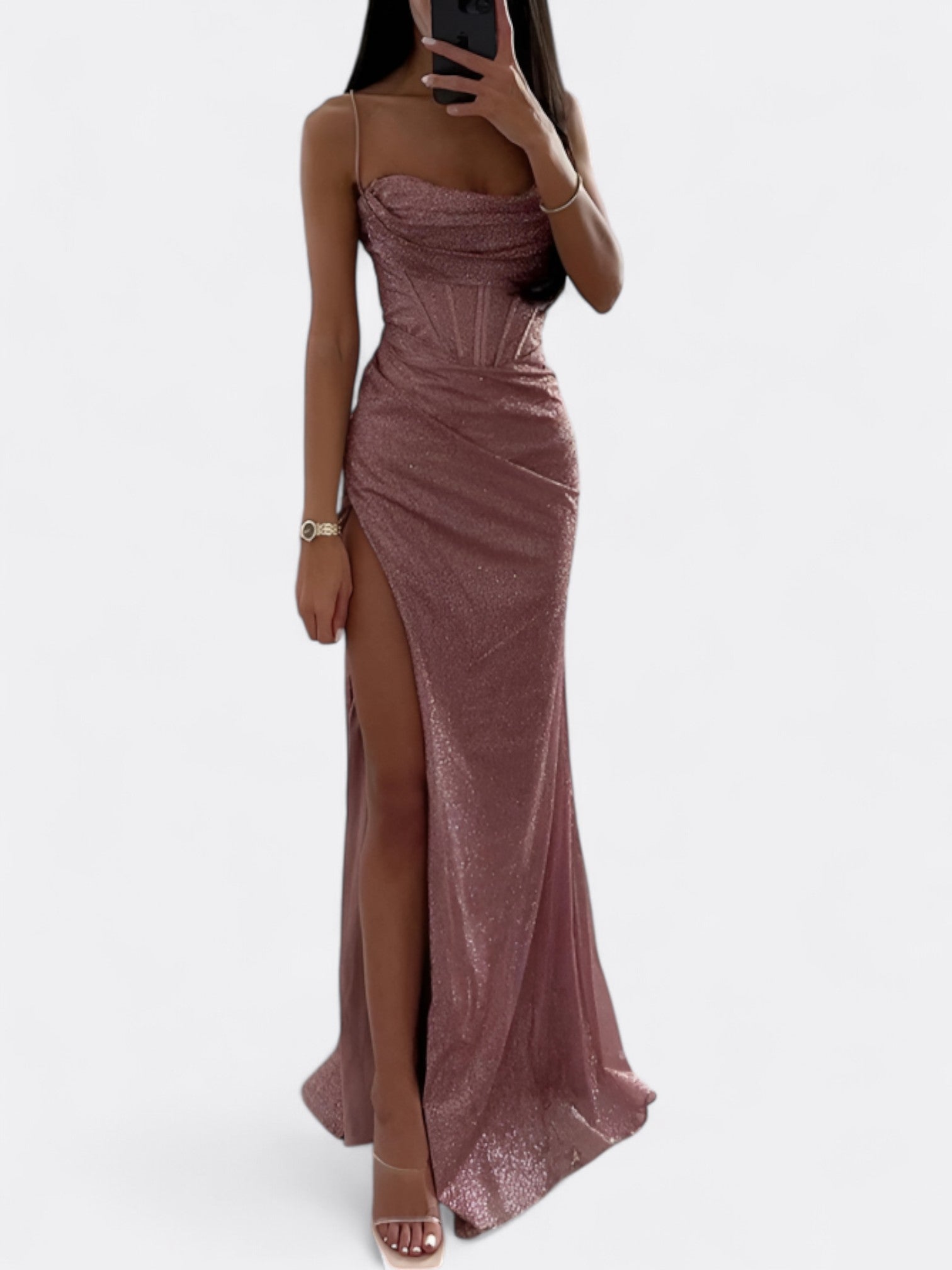 Erendira | Women's Elegant Flowy Maxi Dress | Floor Length