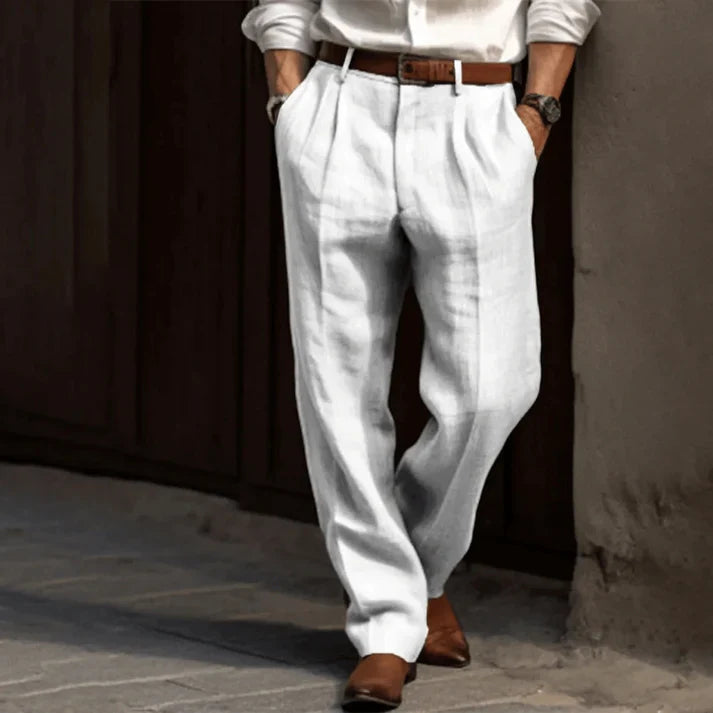 Harry | Men's Summer Wide Leg Trousers