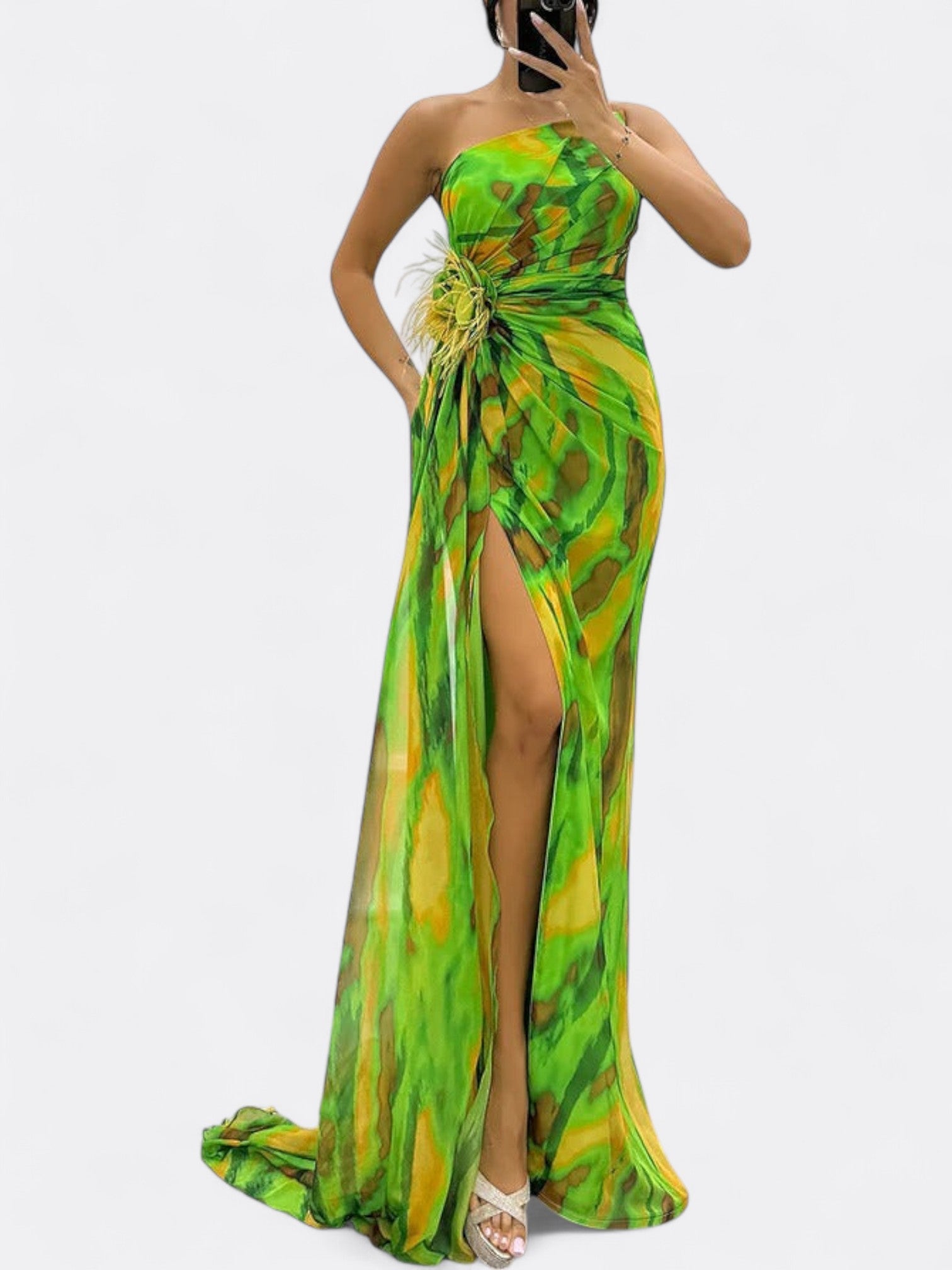 Katniss | Women's Vibrant Floral Maxi Dress | Summer