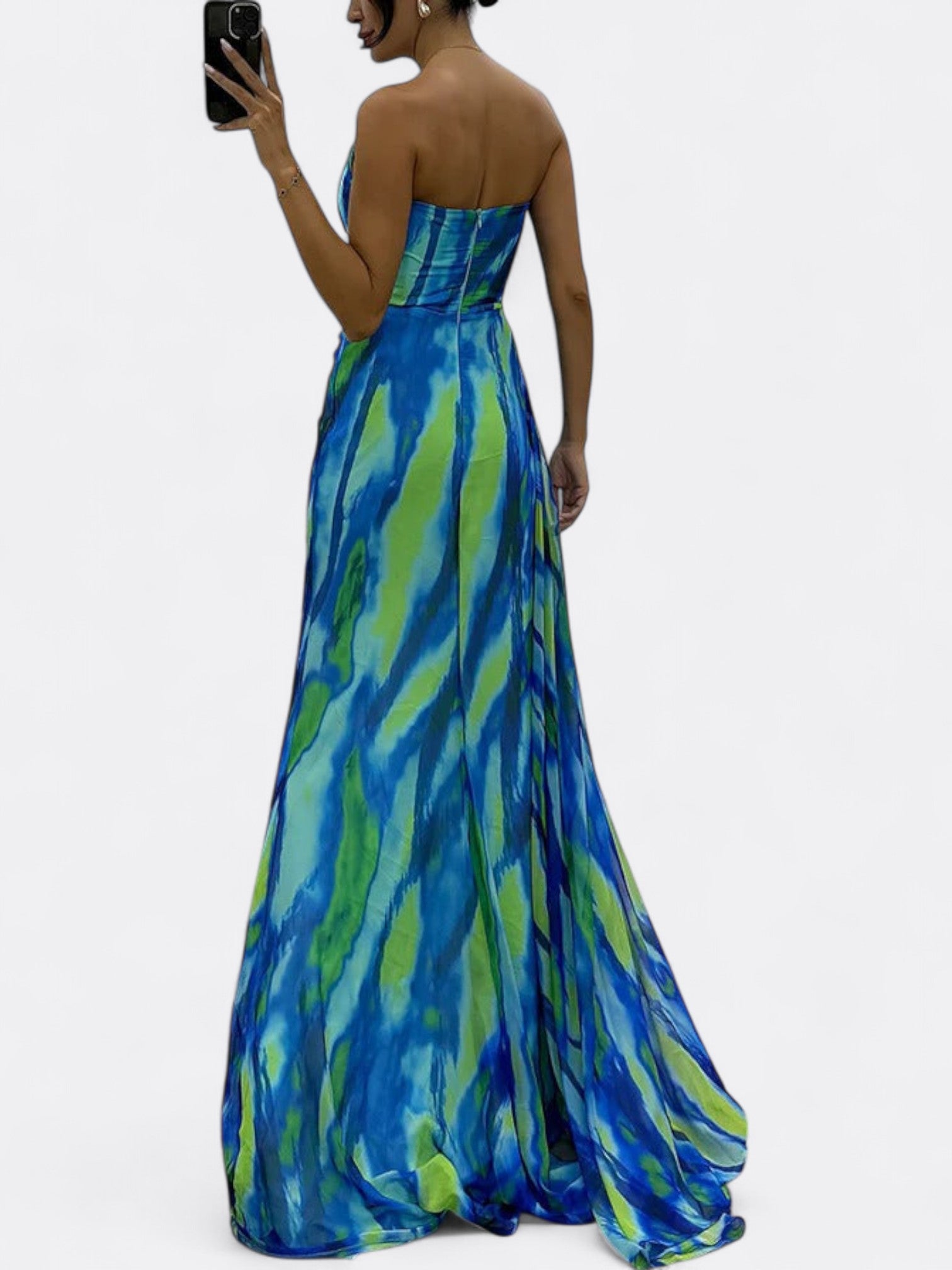 Katniss | Women's Vibrant Floral Maxi Dress | Summer