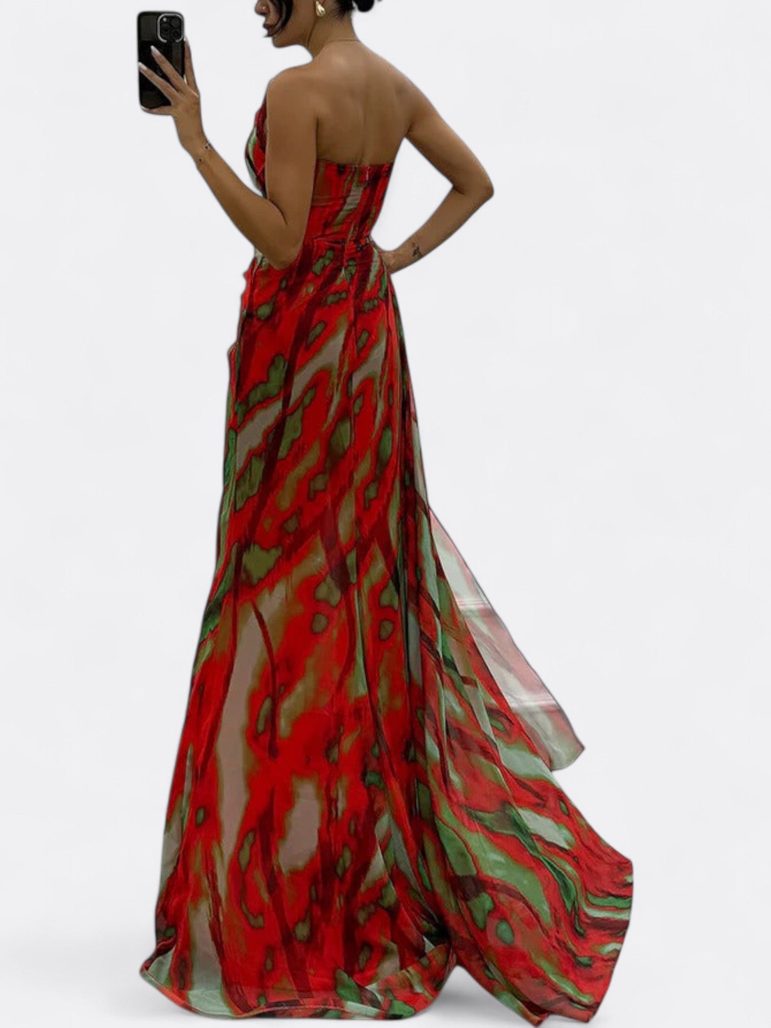 Katniss | Women's Vibrant Floral Maxi Dress | Summer