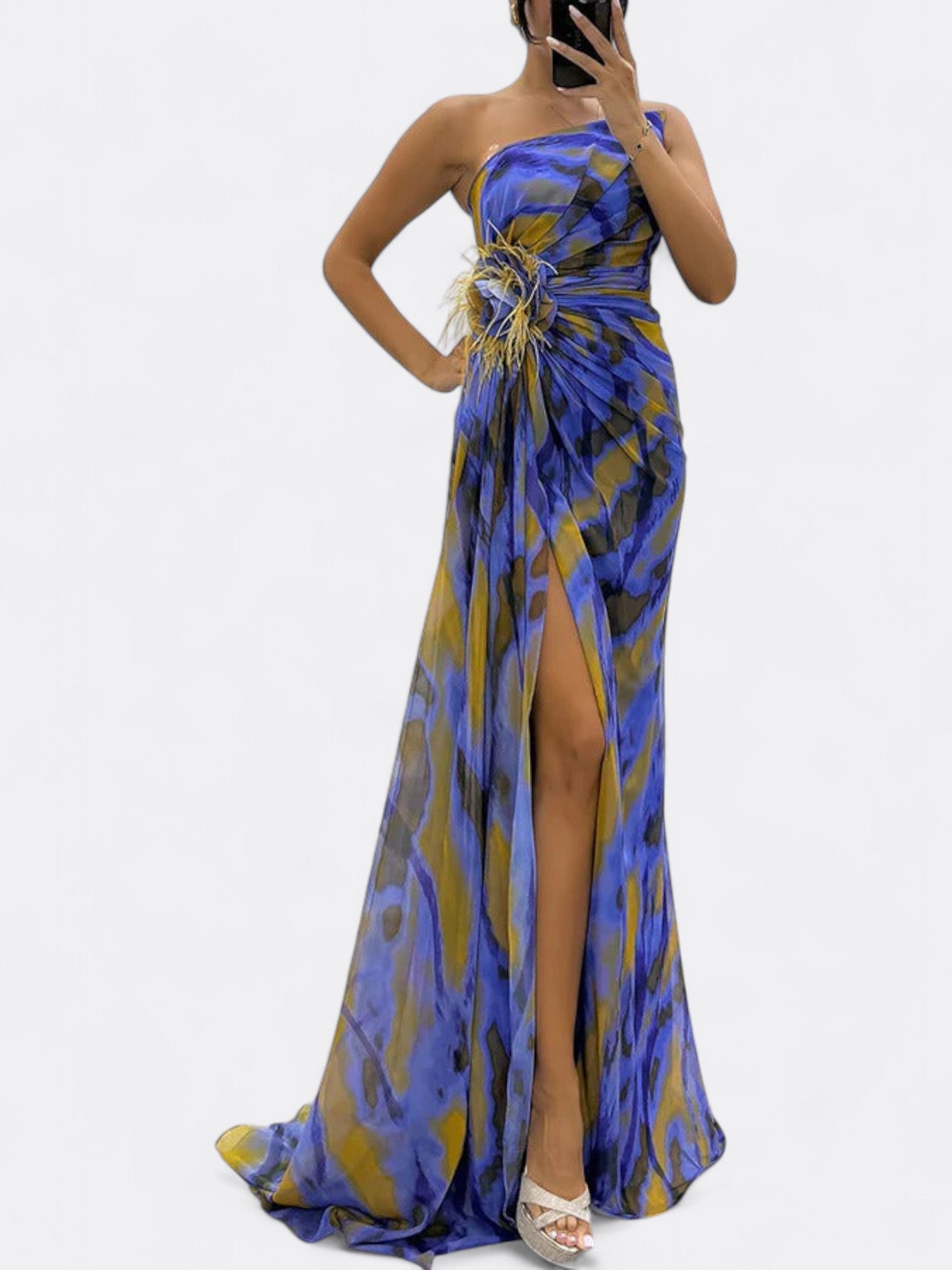 Katniss | Women's Vibrant Floral Maxi Dress | Summer