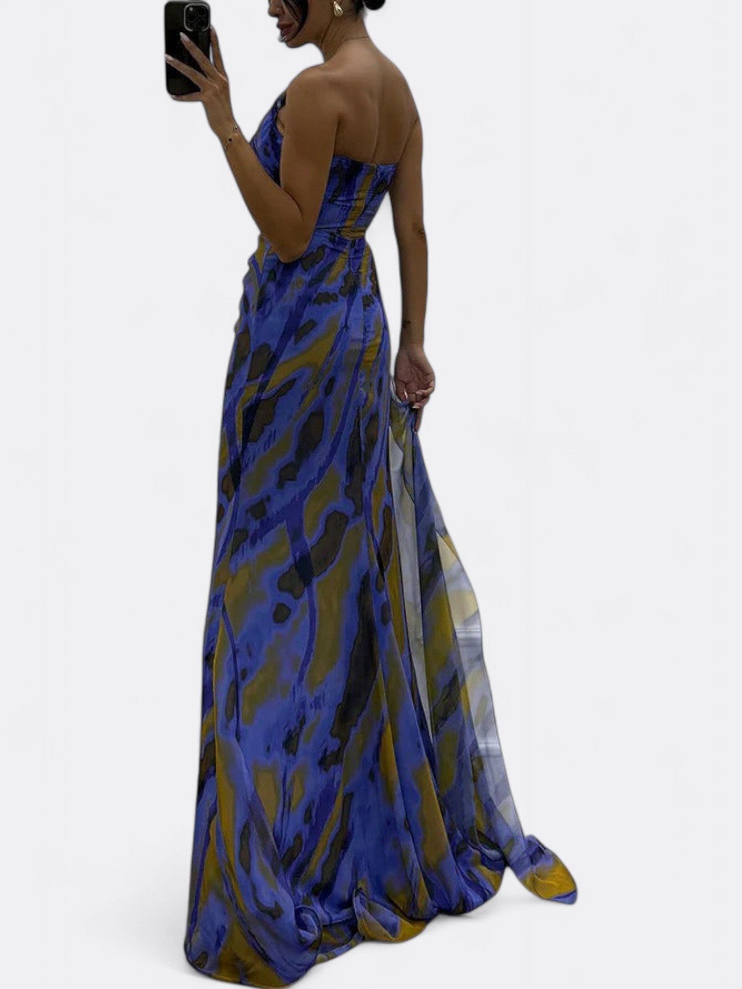 Katniss | Women's Vibrant Floral Maxi Dress | Summer