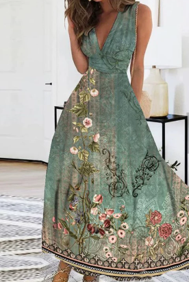 Layla | Women's Summer Floral Dress | Maxi