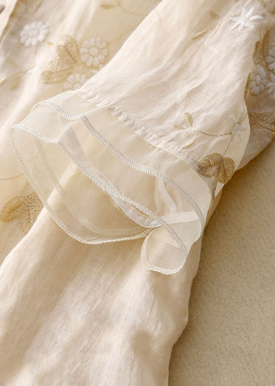 Lilia | Women's Summer Vintage Embroidered Shirt
