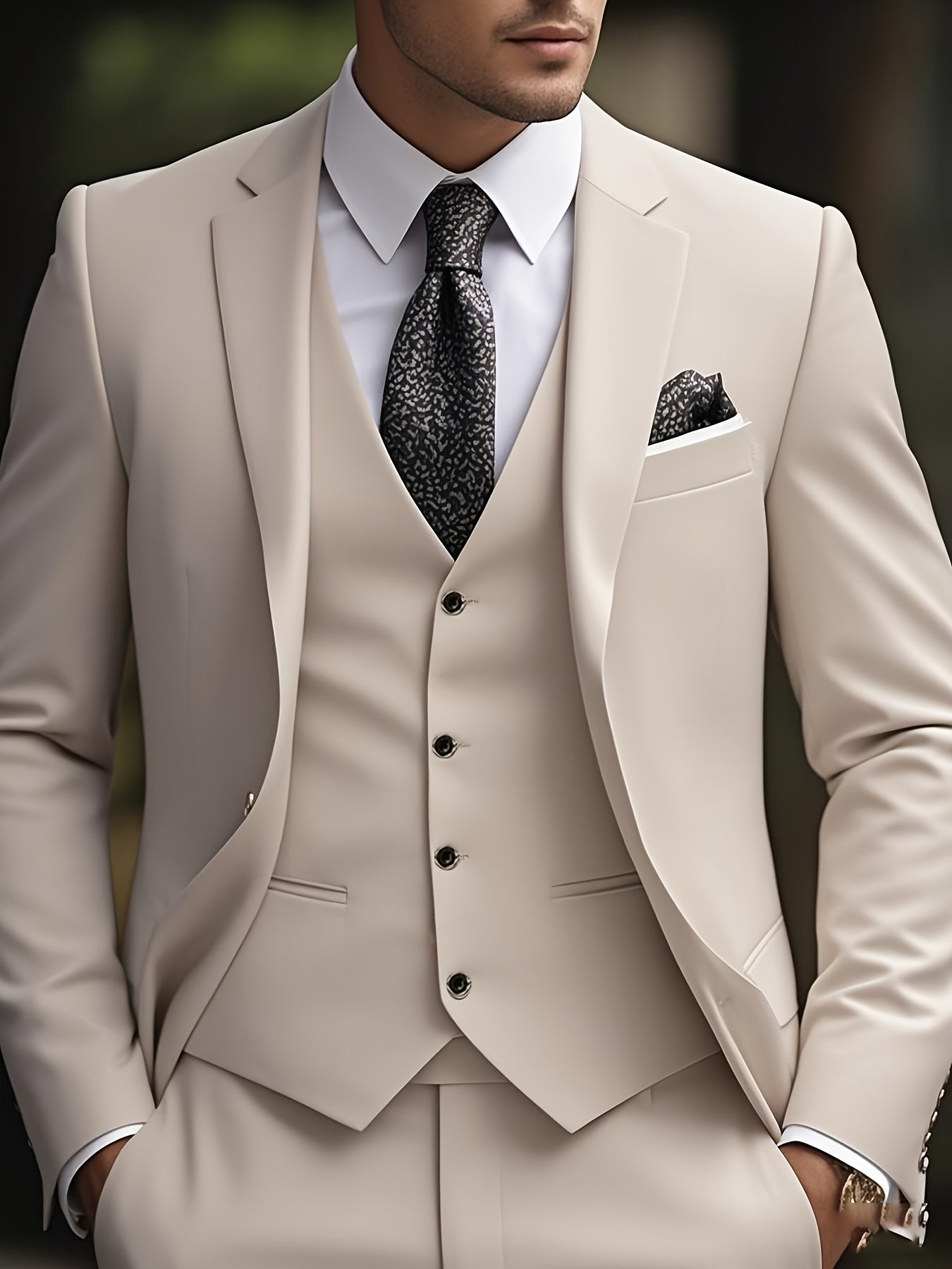 Lorenzo | Men's Three-Piece Wedding Suit
