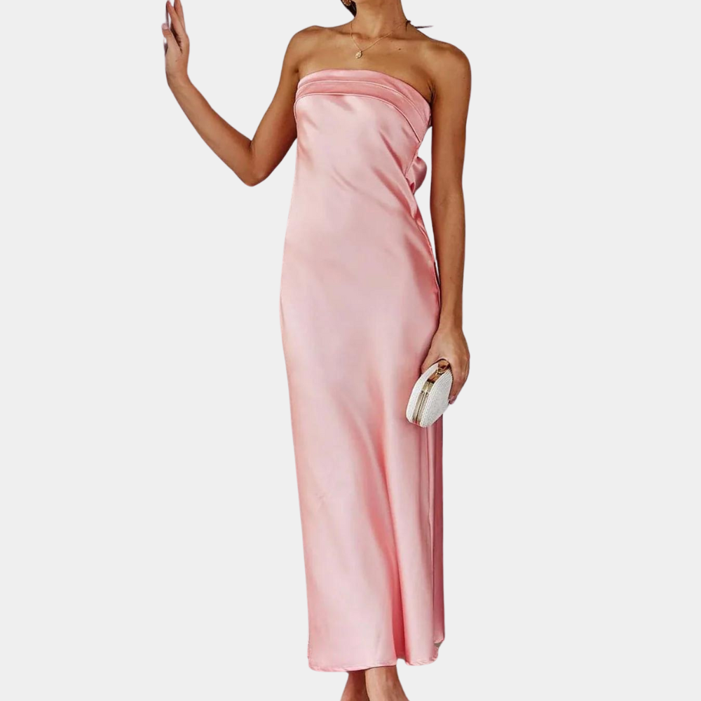 Marjorie | Women's Slip Cocktail Dress | Maxi