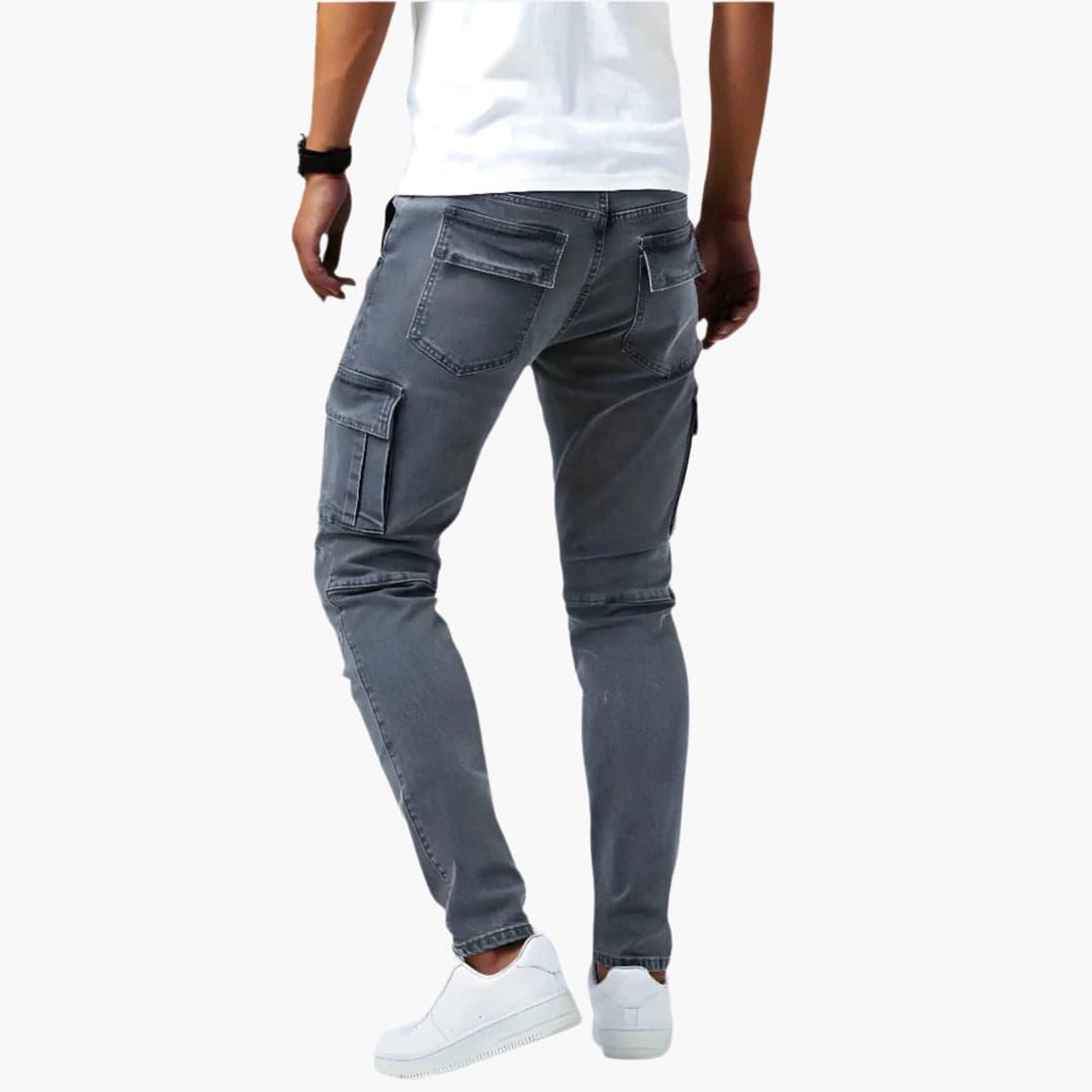 Oliver | Men's Flexible Cargo Trousers | Multi-Pocket