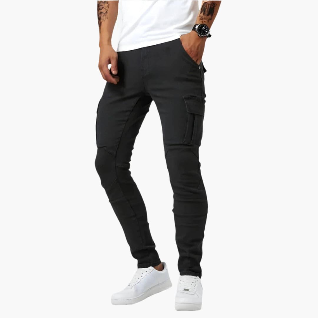 Oliver | Men's Flexible Cargo Trousers | Multi-Pocket