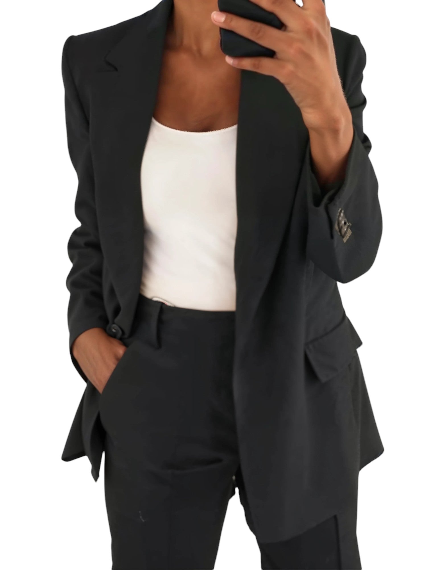 Olivia's Oversized Blazer and Trousers Set with Tailored Fit