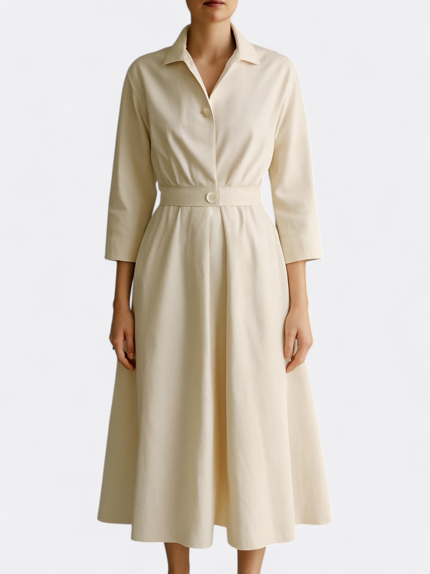 Ophelia's Spring Dress with Elegant Fit and Lightweight Comfort