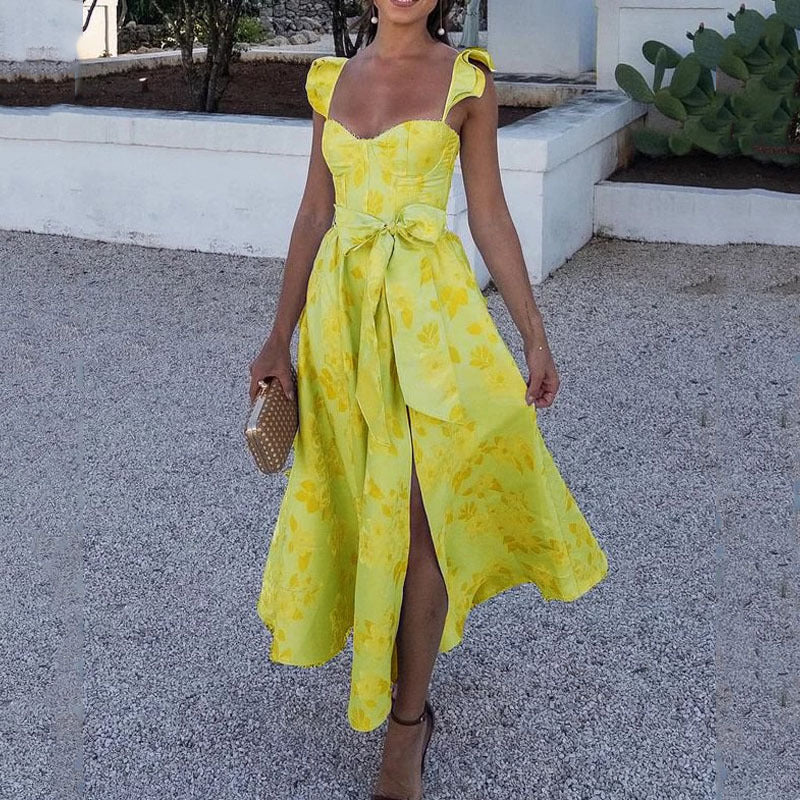 Paula | Women's Floral Summer Dress | Midi