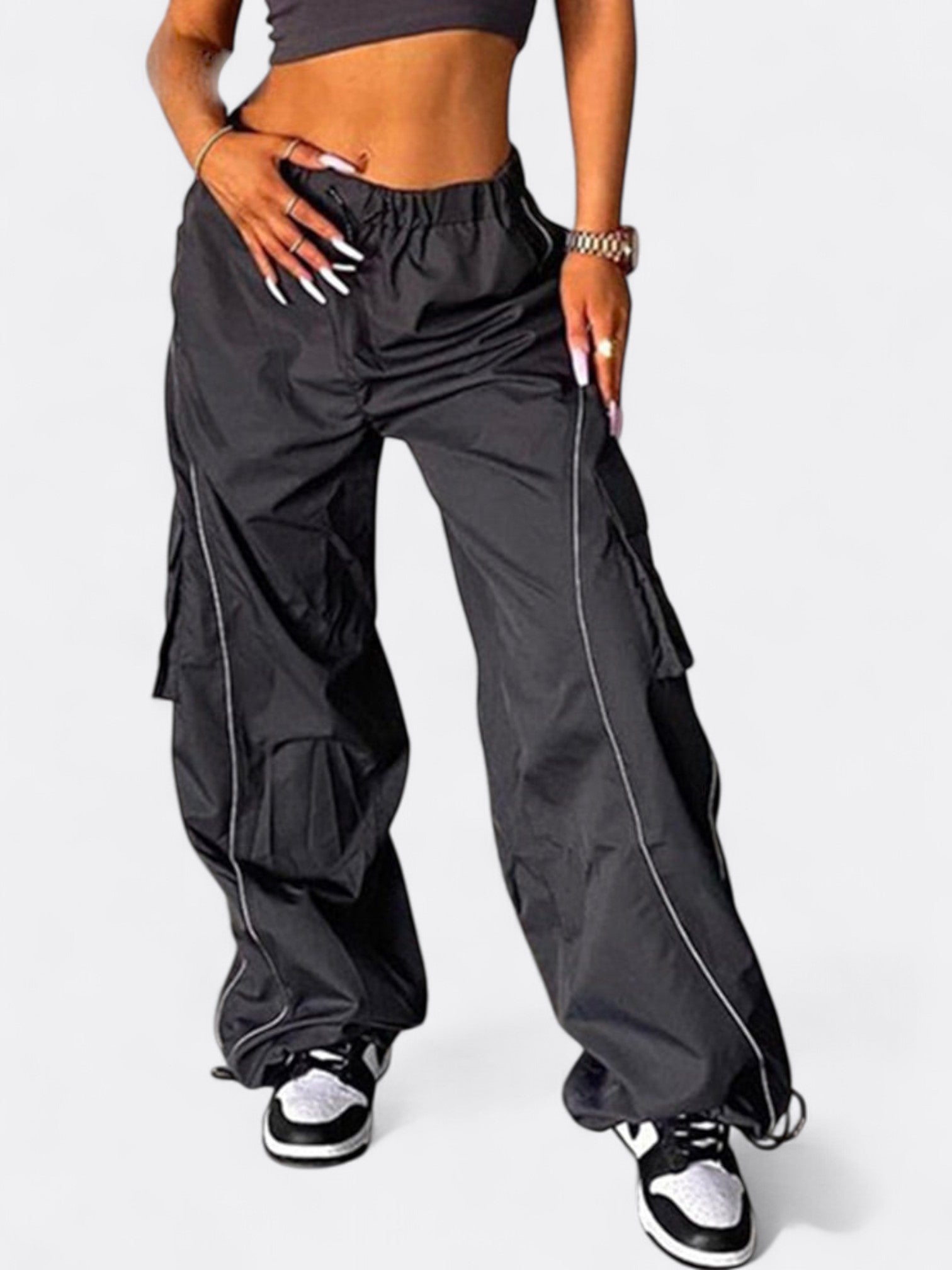 Phoenix | Women's Baggy Wide Leg Trousers | Streetwear