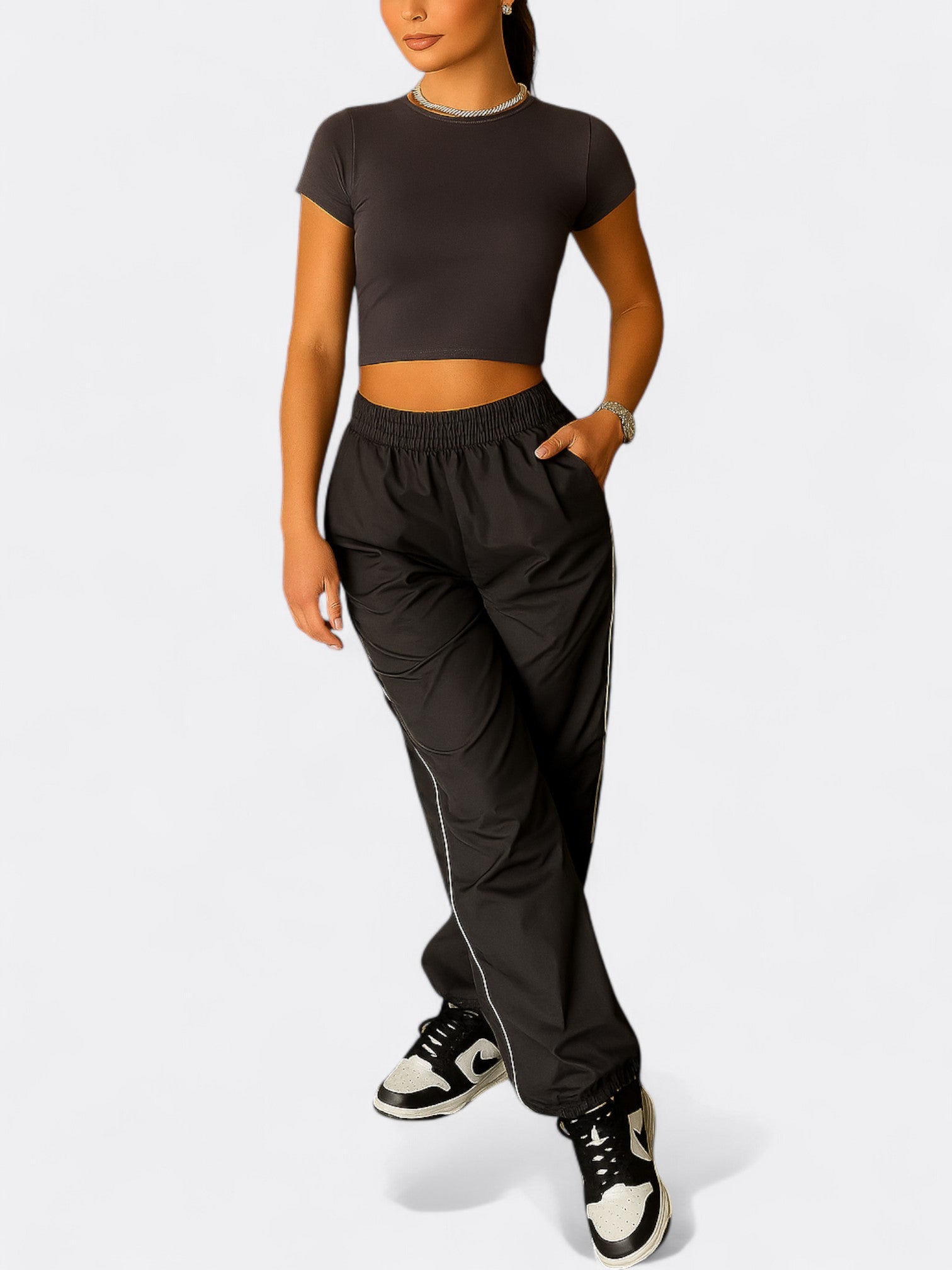 Phoenix | Women's Baggy Wide Leg Trousers | Streetwear
