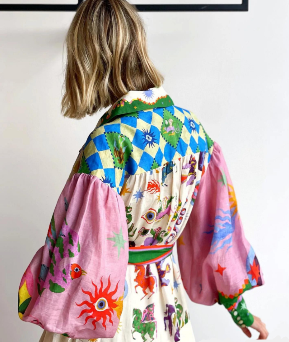 Primrose | Women's Vibrant Volume Dress | Lightweight