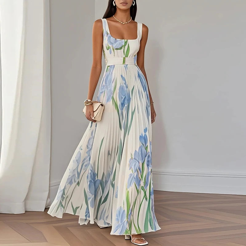 Saela | Women's Floral Summer Dress | Maxi