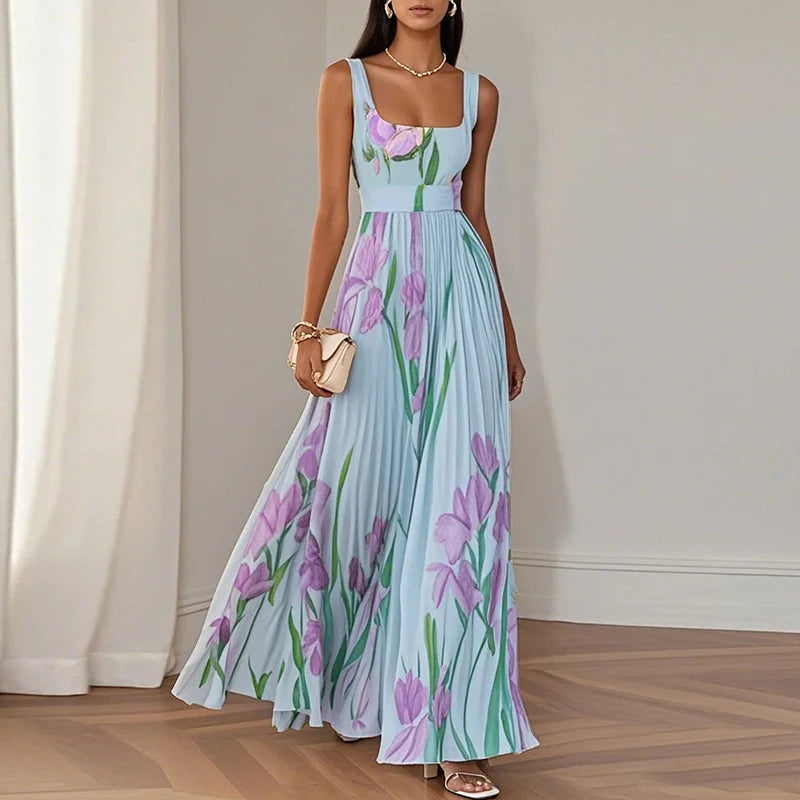 Saela | Women's Floral Summer Dress | Maxi