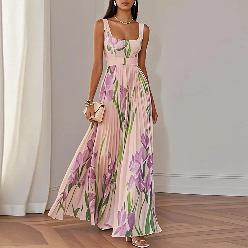 Saela | Women's Floral Summer Dress | Maxi