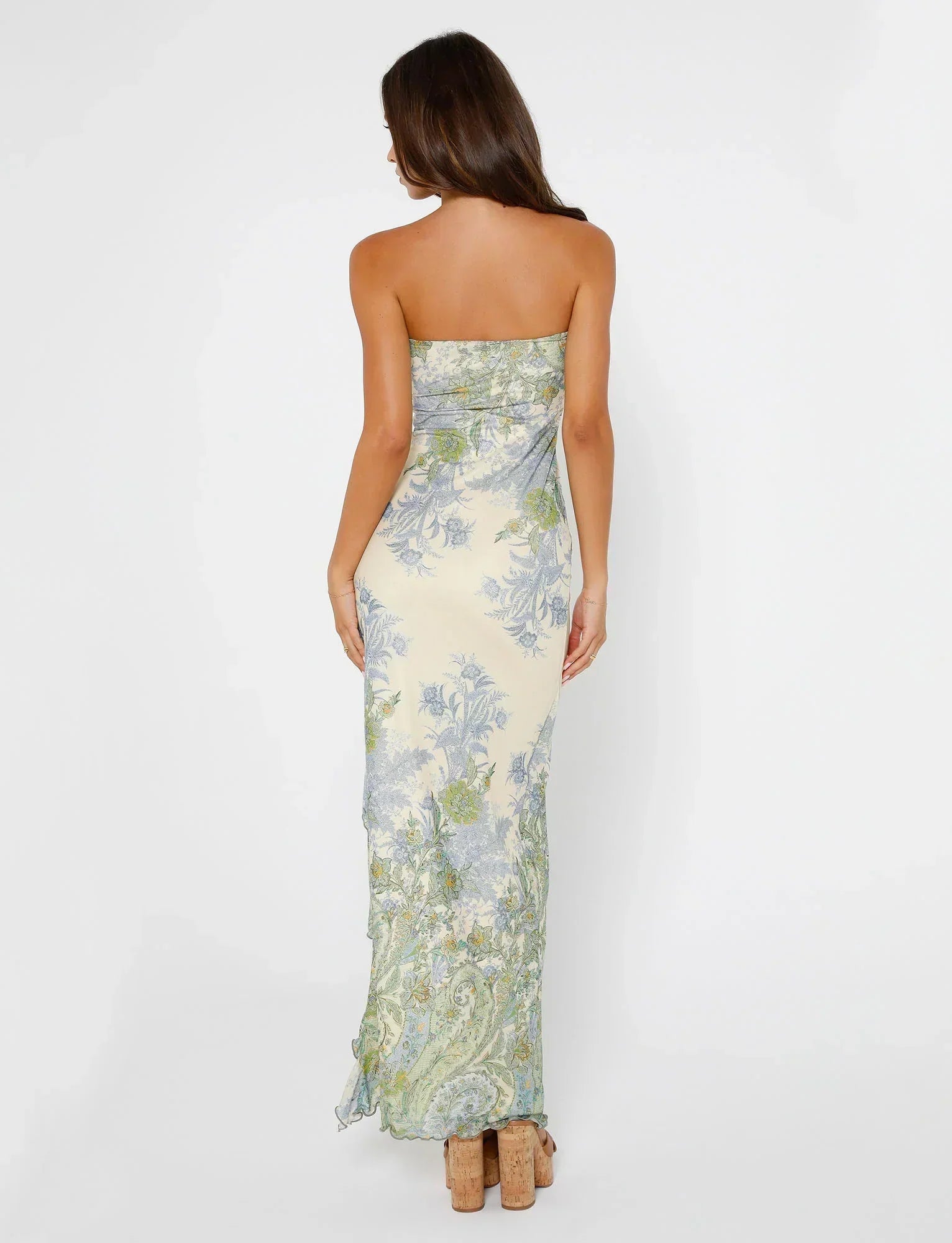 Saoirse | Women's Floral Elegant Maxi Dress | Flowing