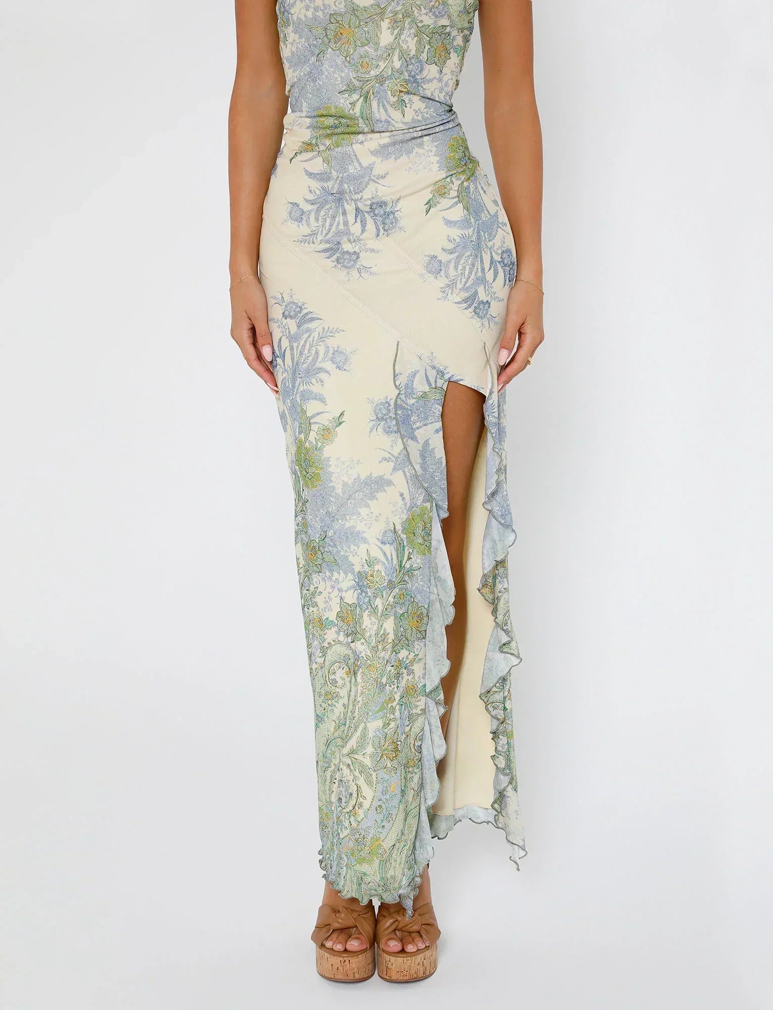 Saoirse | Women's Floral Elegant Maxi Dress | Flowing