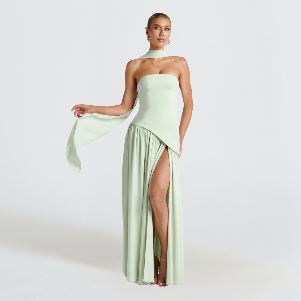 Solene | Women's Formal Wedding Guest Dress | Maxi