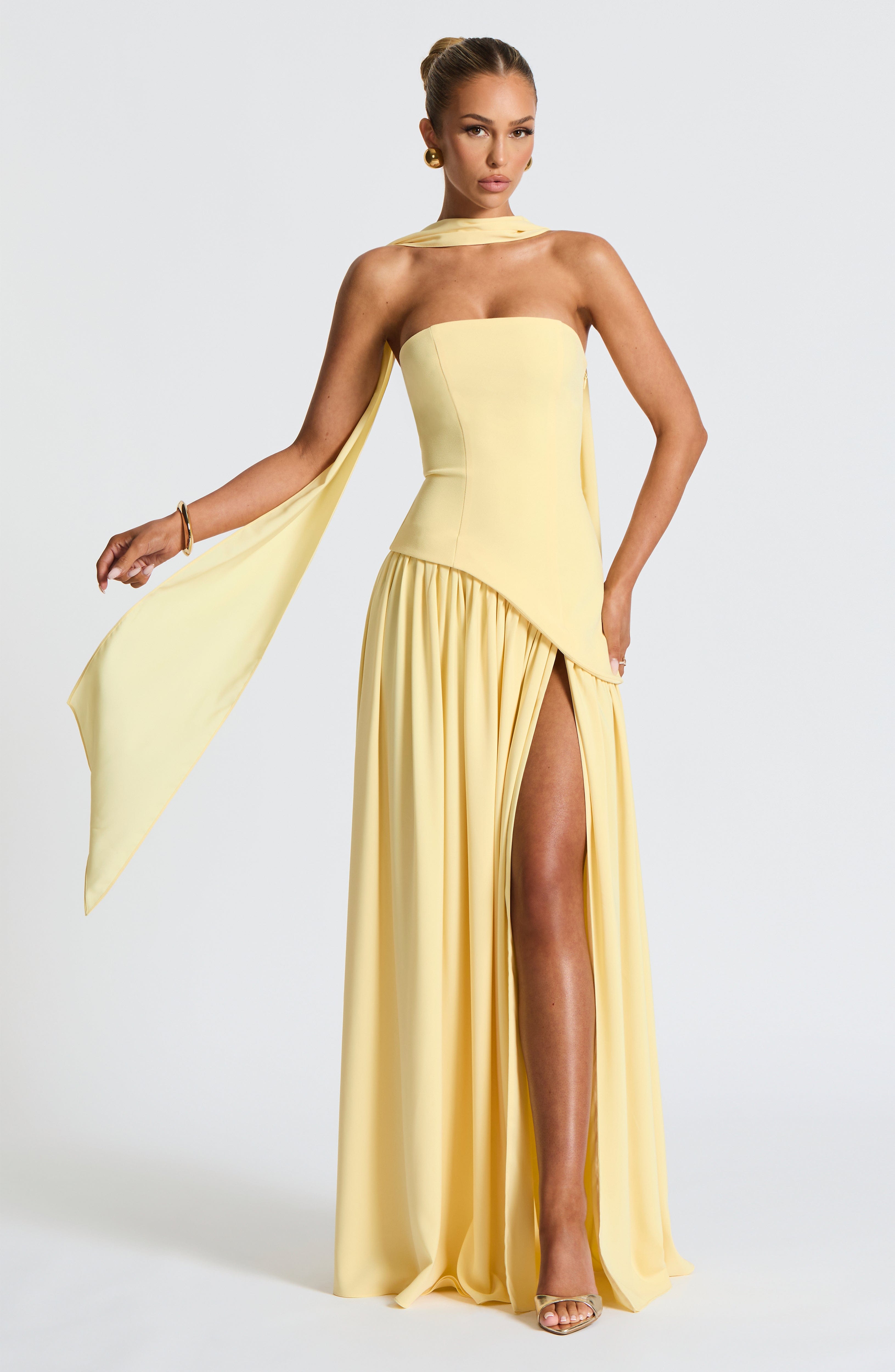 Solene | Women's Formal Wedding Guest Dress | Maxi
