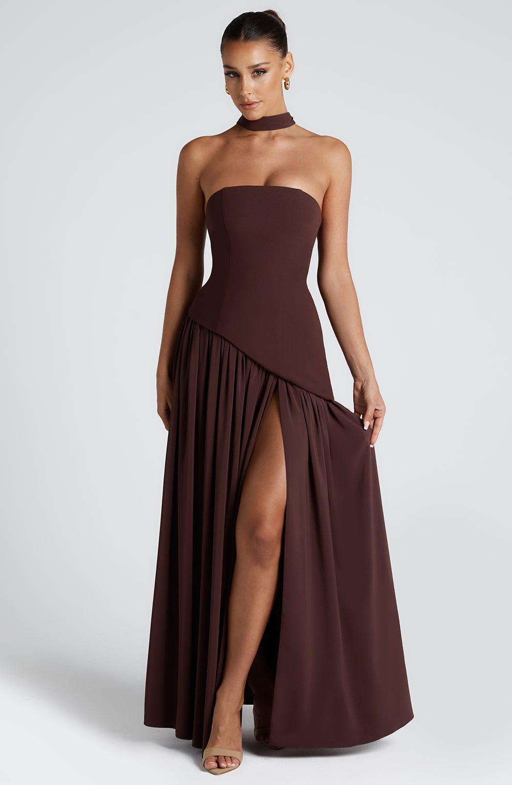 Solene | Women's Formal Wedding Guest Dress | Maxi