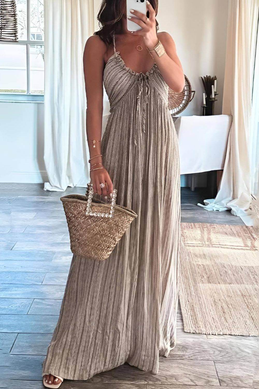 Tina | Women's Backless Evening Dress | Maxi