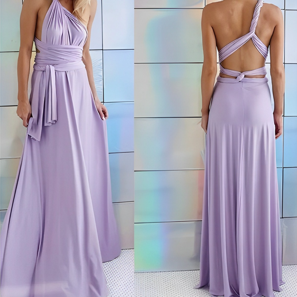 Victoria's Convertible Infinity Gown with Multi-Way Straps