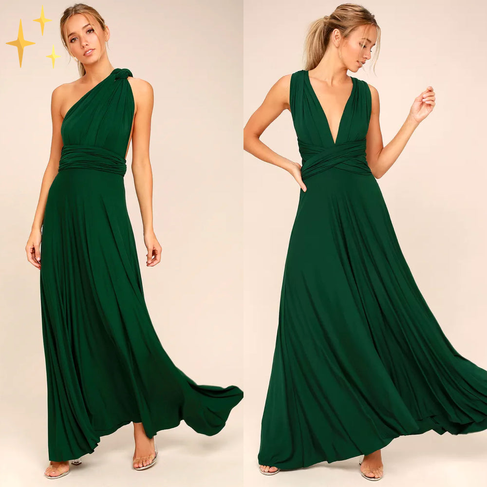Victoria's Convertible Infinity Gown with Multi-Way Straps