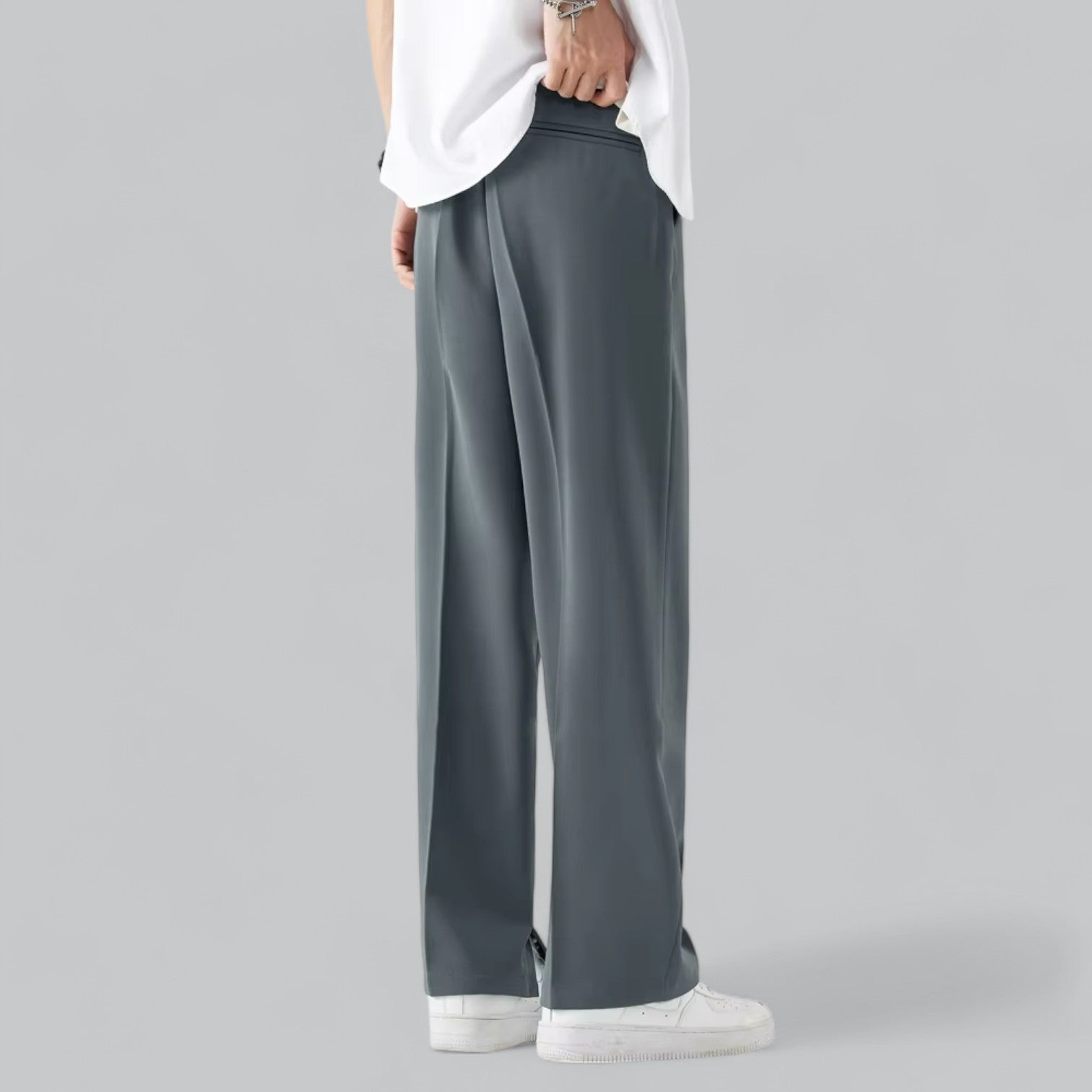 Vincent's Casual Drawstring Trousers with Relaxed Fit