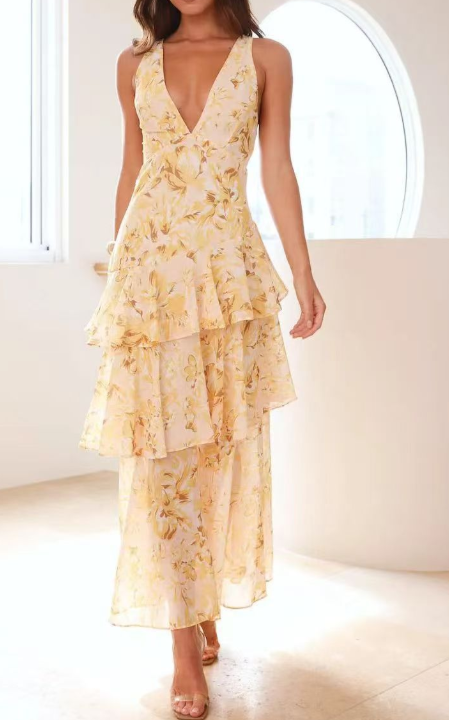 Selena | Women's Summer Wedding Guest Dress | Maxi